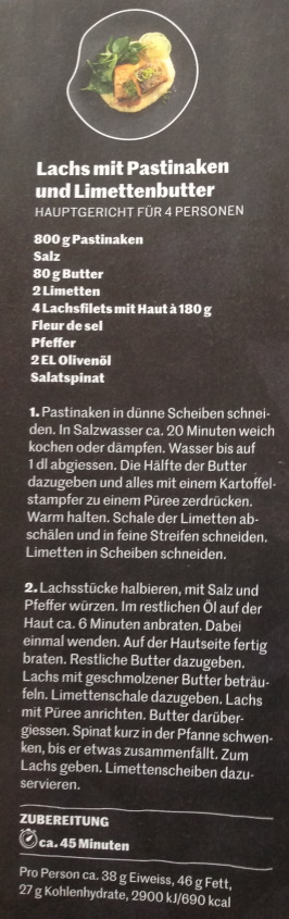 LACHS PASTINAKEN